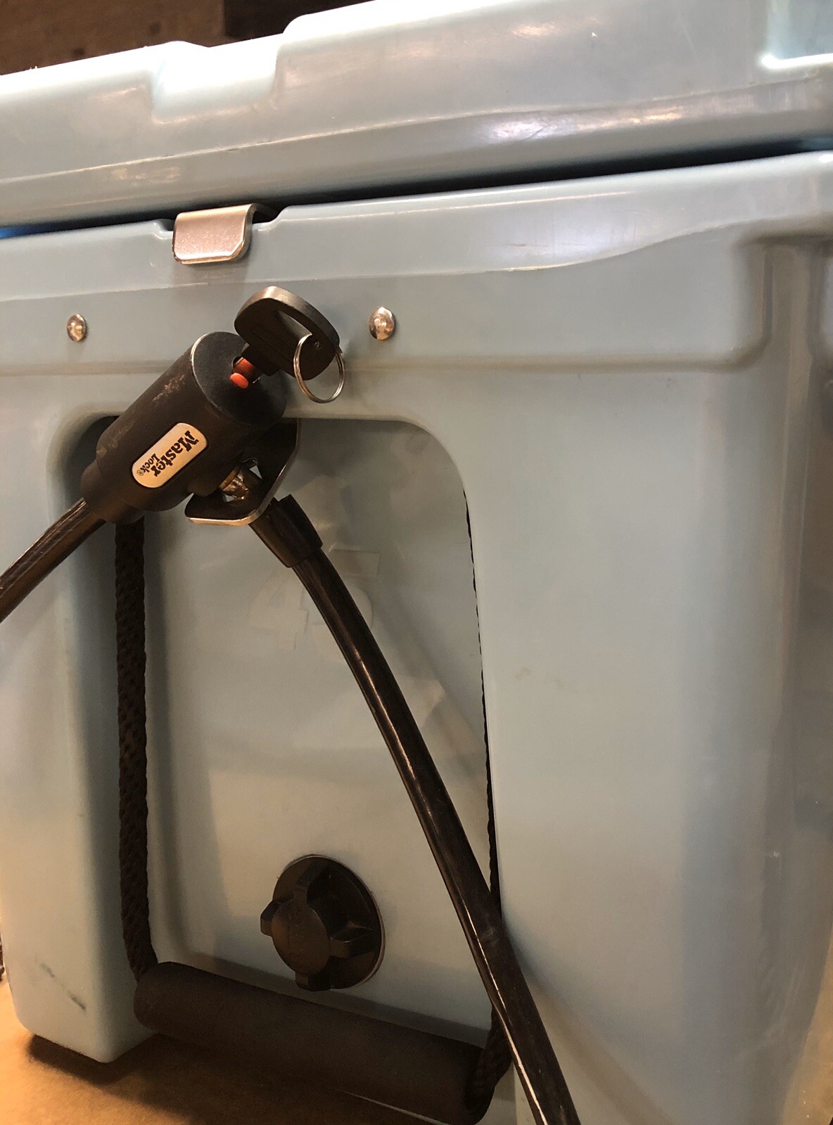 YETI-RTIC Cooler Lock Bracket / Heavy Duty Commercial Grade Stainless Steel