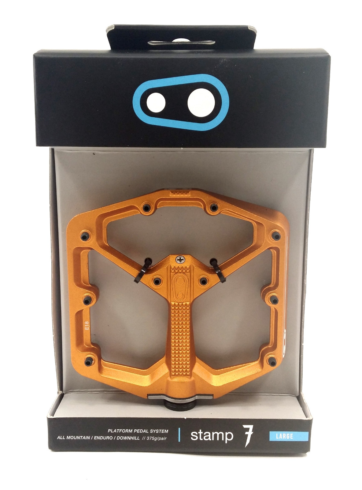 Crank brothers STAMP LTD 7 Lサイズ orange Stamp 7 Large Alloy Flat Pedals – Crankbrothers