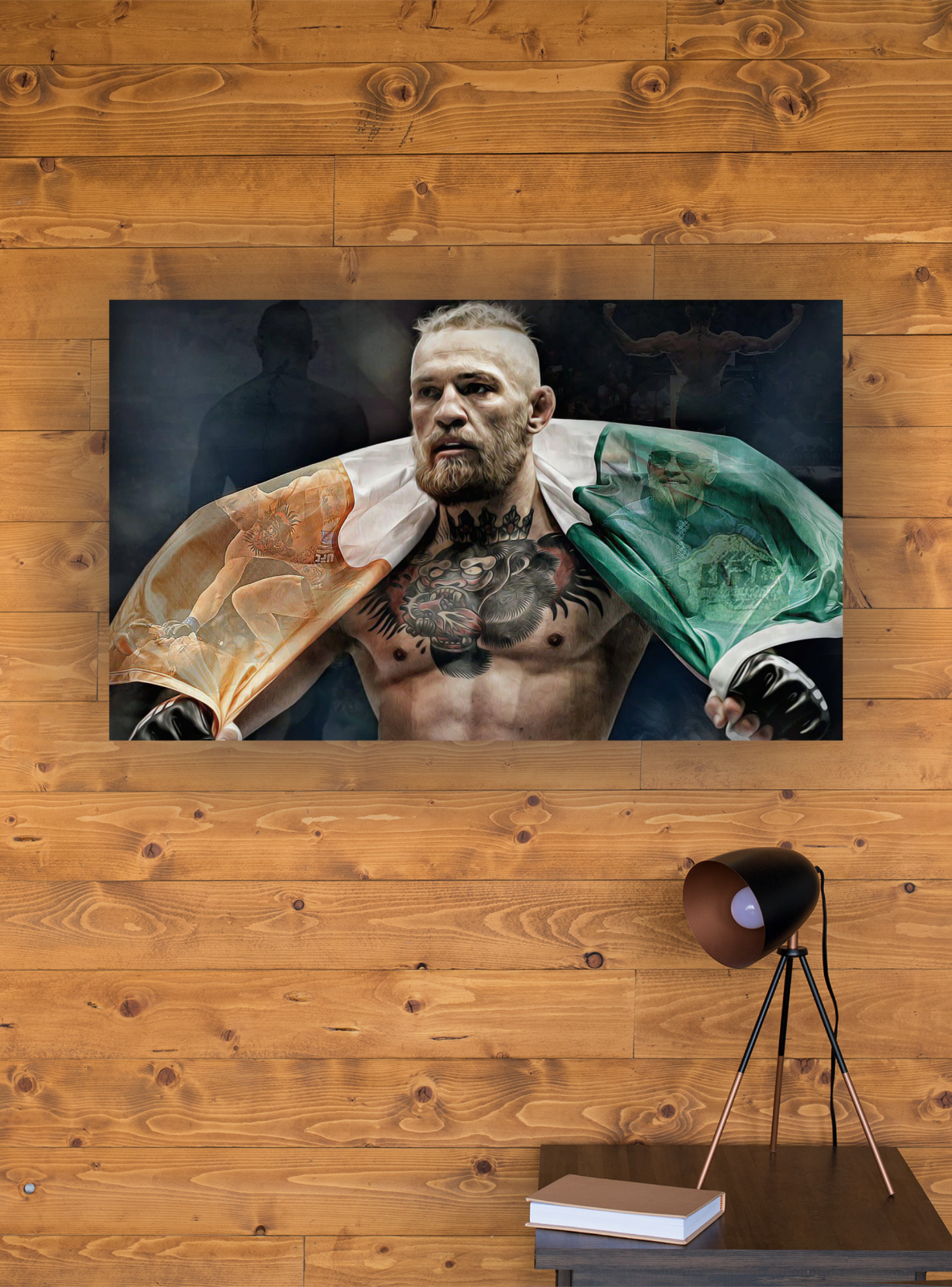 CONOR MCGREGOR MMA STRETCHED  CANVAS WALL ART READY TO HANG CP194
