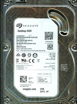 SEAGATE シーゲイト ST2000DM001 2TB × 2台セット SEAGATE シーゲイト ST2000DM001 2TB × 2台セット SEAGATE
