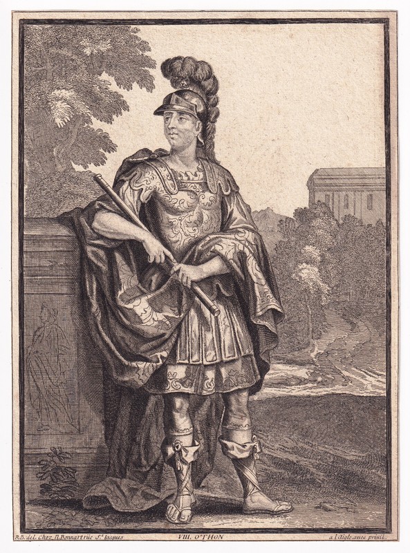 Portrait Xviiie  Par Nicolas Bonnart Marcus Salvius Otho Otho RÃ¶Mischer Kaiser