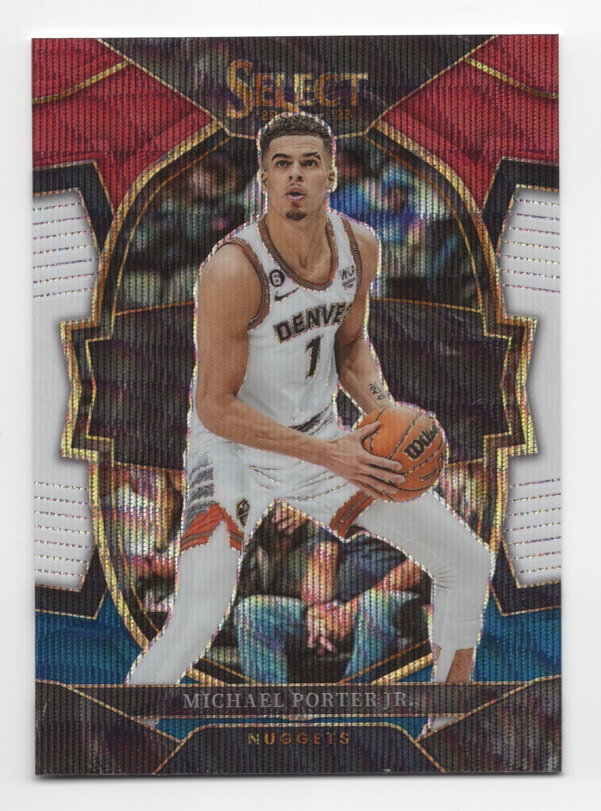 2022-23 Panini Select MICHAEL PORTER JR. #14 Concourse Red 2022-23 Panini Select MICHAEL PORTER JR. #14 Concourse Red