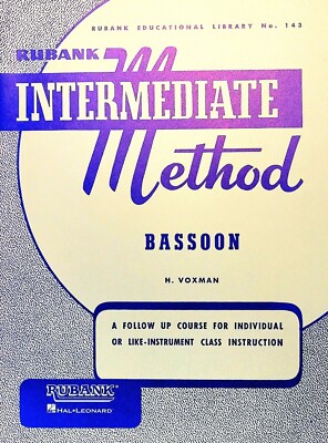 Rubank Intermediate Method for Bassoon