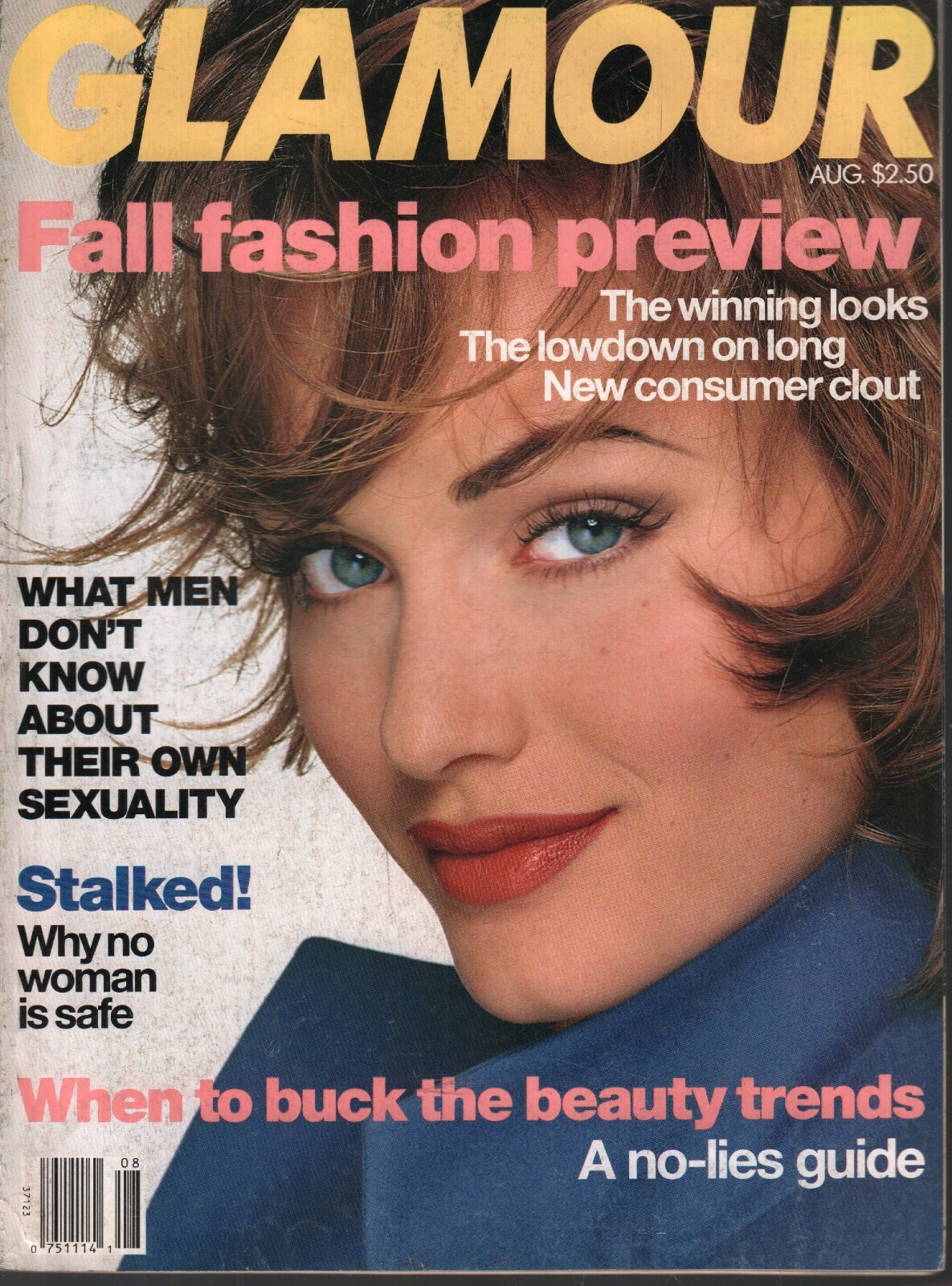 Glamour Magazine August 1992 Amber Valletta Tori Amos