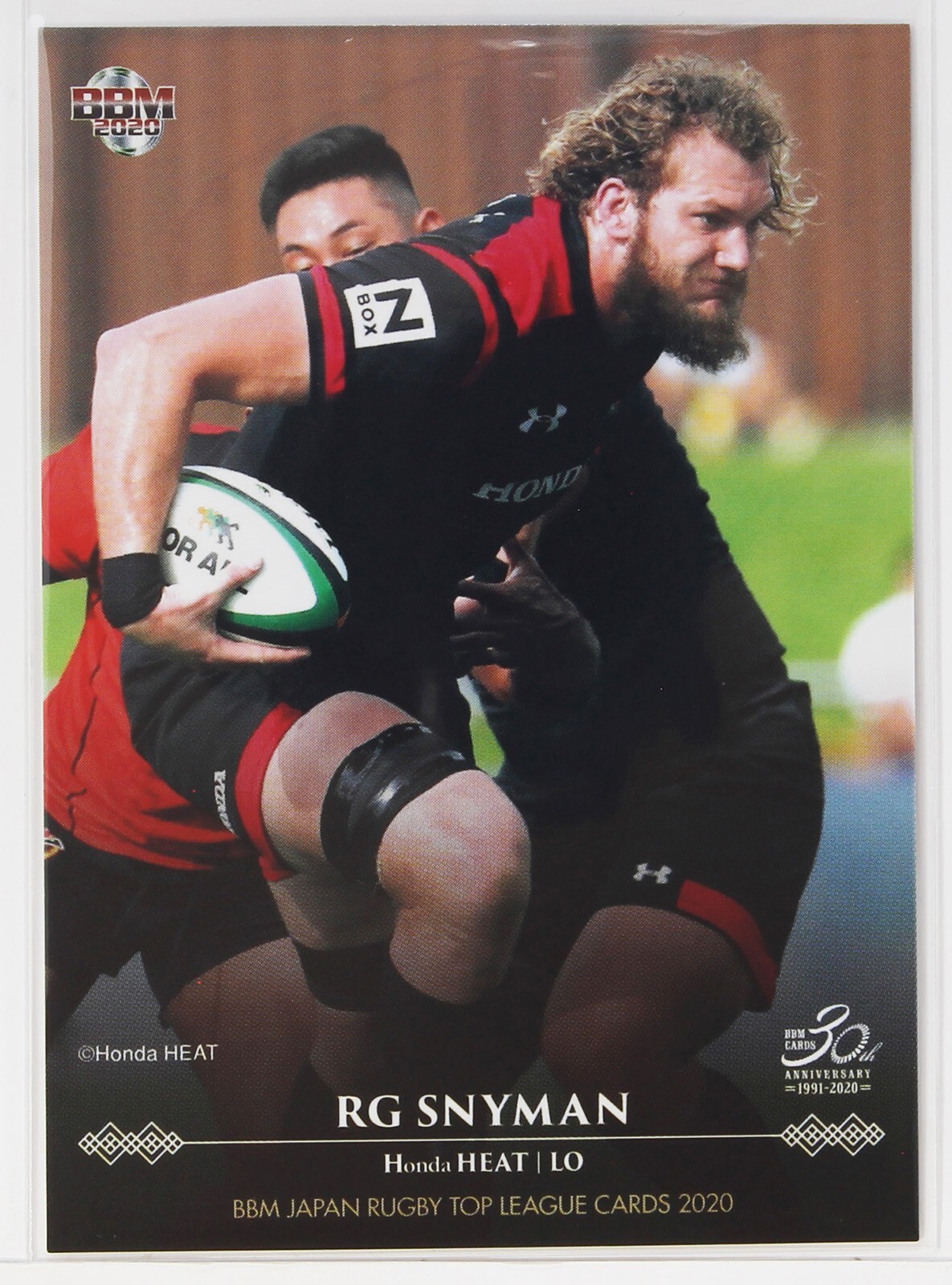 BBM 2020 リーチ　マイケル　直筆サインカード BBM ラグビー 日本代表 リーチマイケル 直筆サイン カード 2020