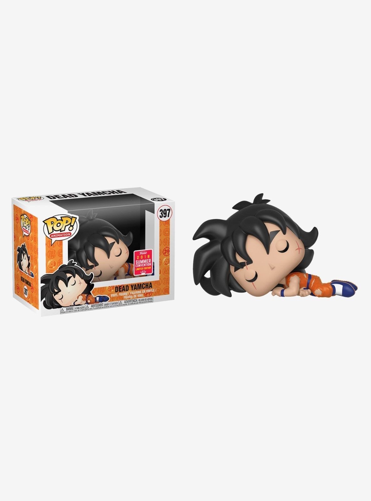 SDCC 2018 DEAD YAMCHA FUNKO POP WITH SUMMER CONVENTION SDCC 2018 DEAD YAMCHA FUNKO POP WITH SUMMER CONVENTION