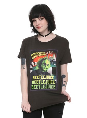 Потертая детская рубашка Beetlejuice Sandworms from Saturn
