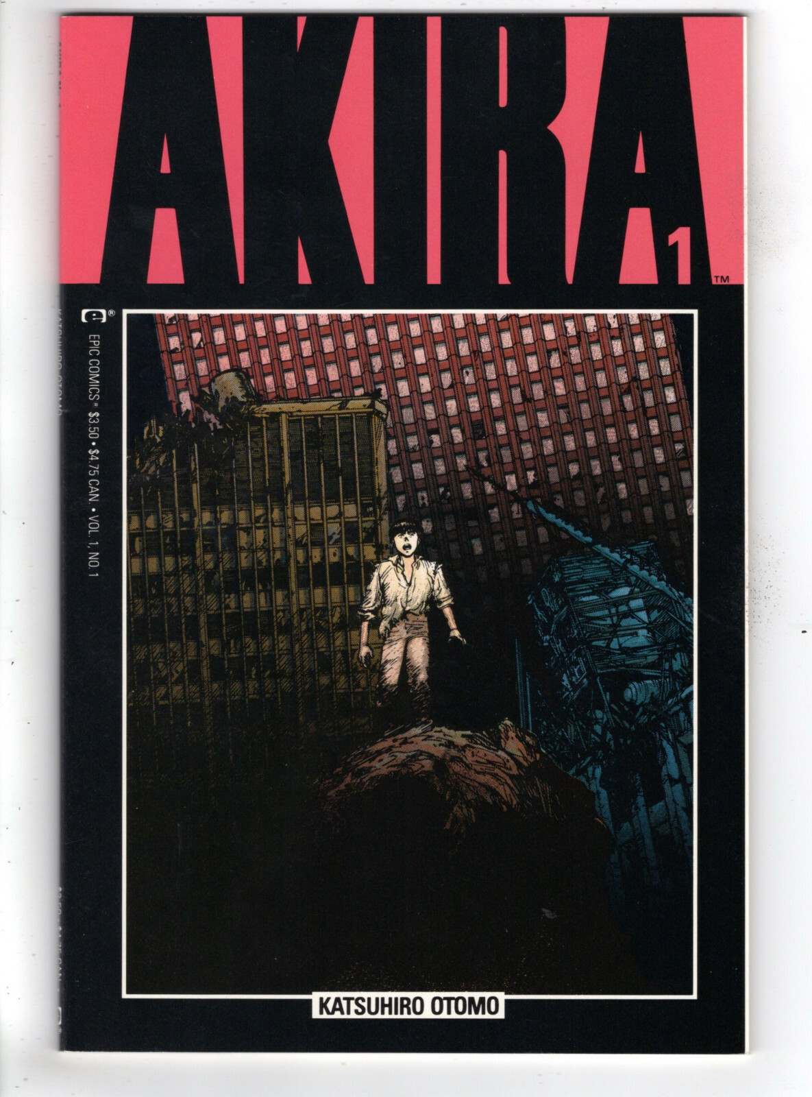 AKIRA #1 (1988) - GRADE 9.4 - 1ST PRINTING - FIRST ENGLISH AKIRA #1 (1988) - GRADE 9.4 - 1ST PRINTING - FIRST ENGLISH