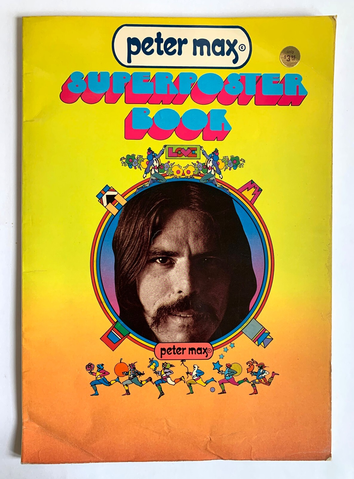 1971年　セブンアップ　アドバタイジング　ポスター　ピーターマックス　アメトイ 1971年 セブンアップ アドバタイジング ポスター ピーター