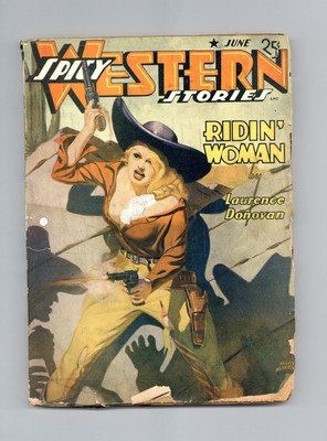 Spicy Western Stories Pulp Jun 1942 Vol. 9 #4 GD