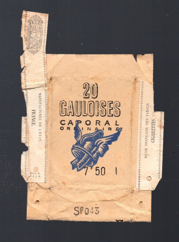 Paquet Cigarettes 20 Gauloises Caporal  (P42399)