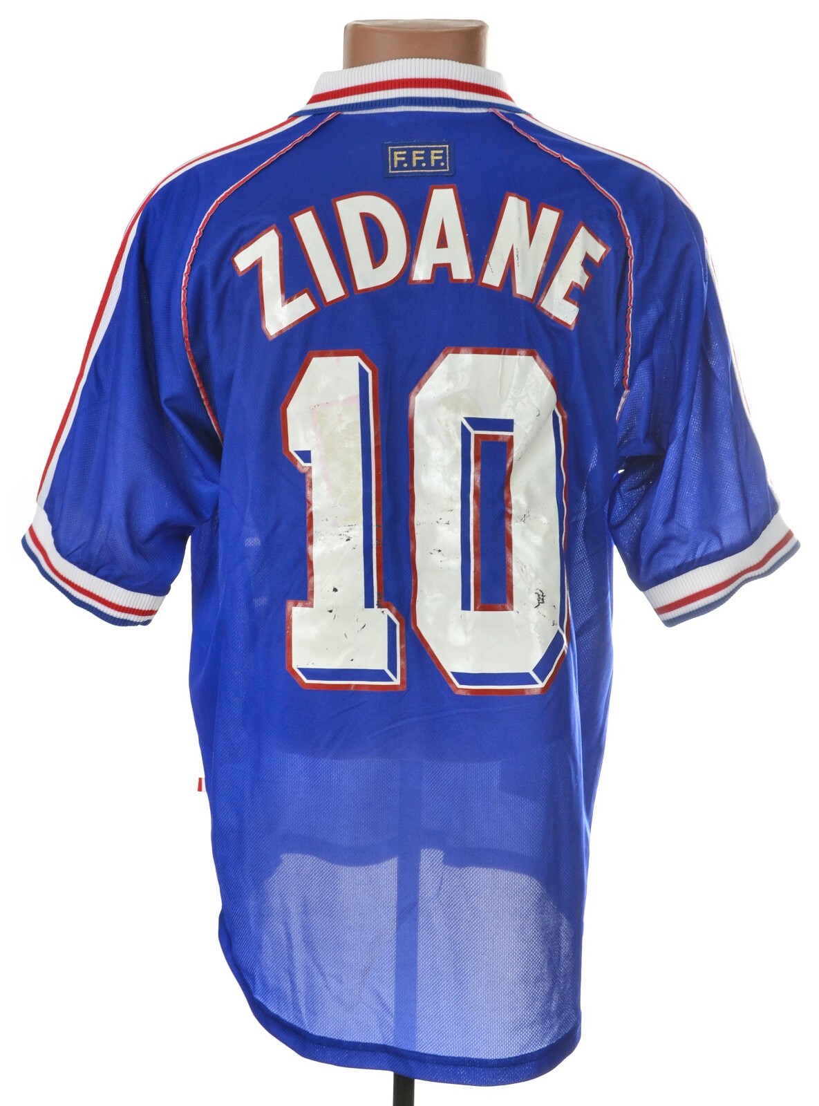 2000年　フランス代表　サッカー　ユニフォーム　FFF adidas 2000 Adidas France Home Soccer Jersey Zinedine Zidane Men S