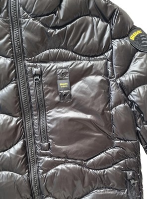 Pre-owned Blauer Men's Down Jacket 24wbluc03005 A06355 Black