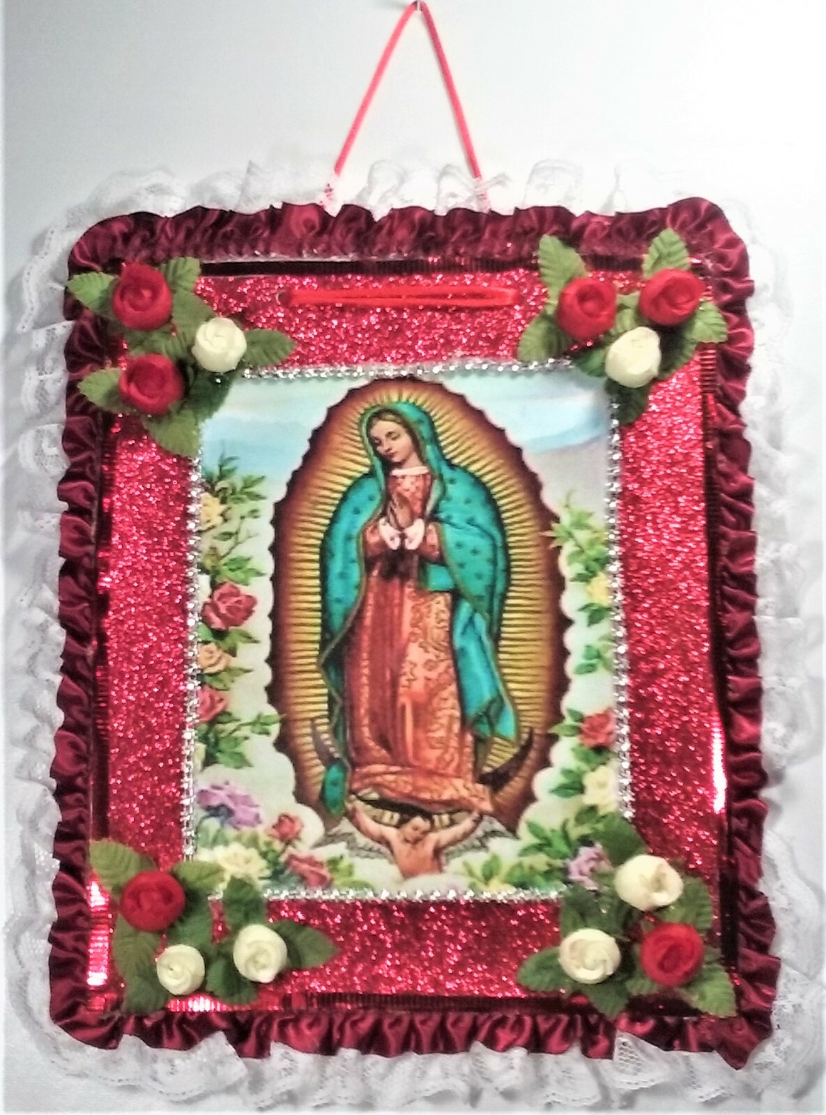 Virgen De Guadalupe Hecho A Mano - Our Lady Of Guadalupe
