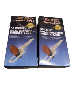 Titan Pro Commercial Grade Dual-Direction Shingle Light Tabs 50 Count 4 Boxes 