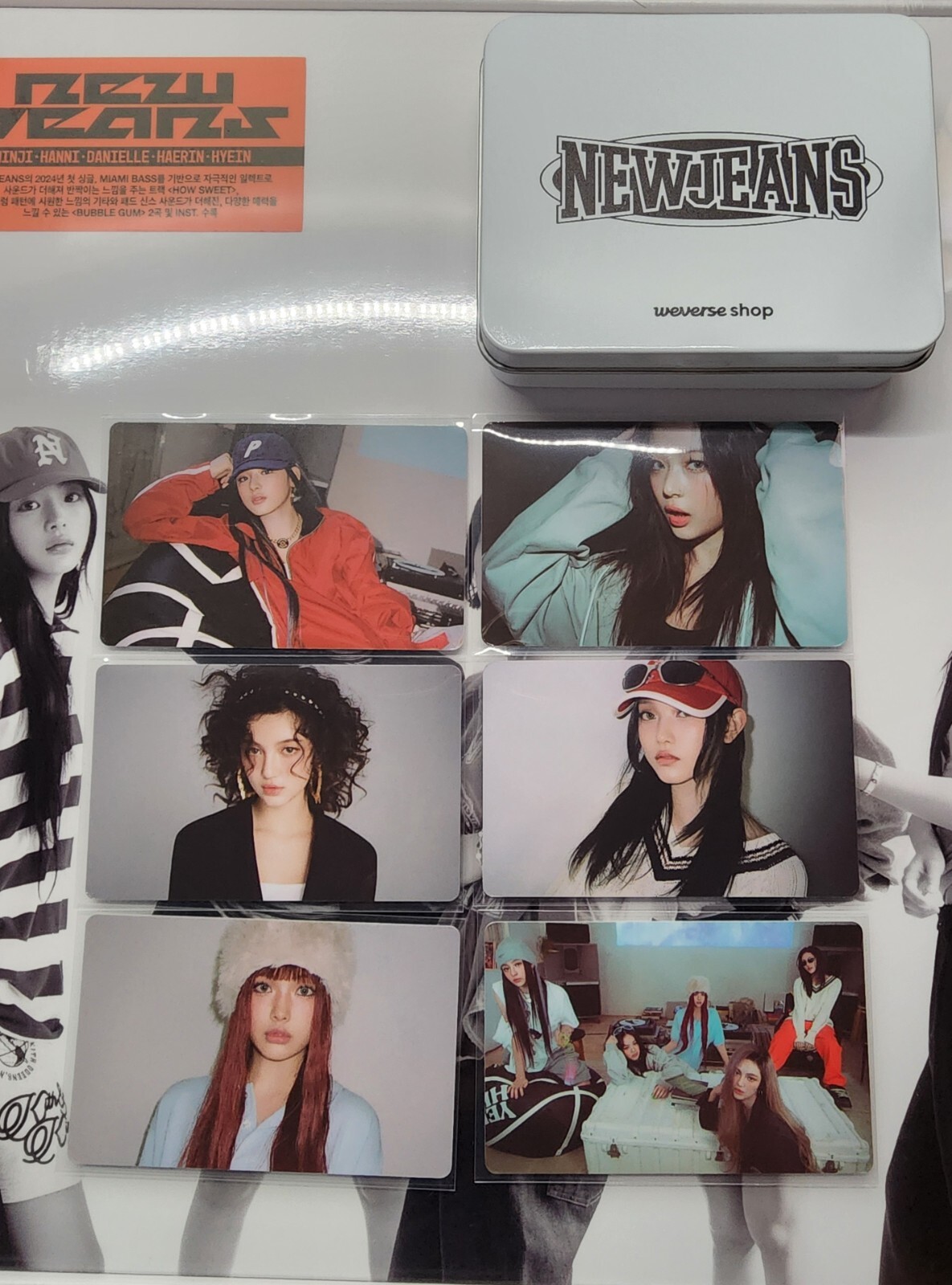 NewJeans NJZ Howsweet weverse フォトフレーム NewJeans | NewJeans 'How Sweet' Standard ver. (Random)