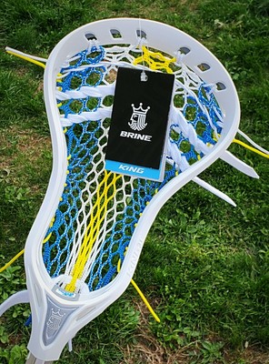 NEW Lot of 2 Brine Lacrosse Mesh Pocket Strings Light Blue G1-55