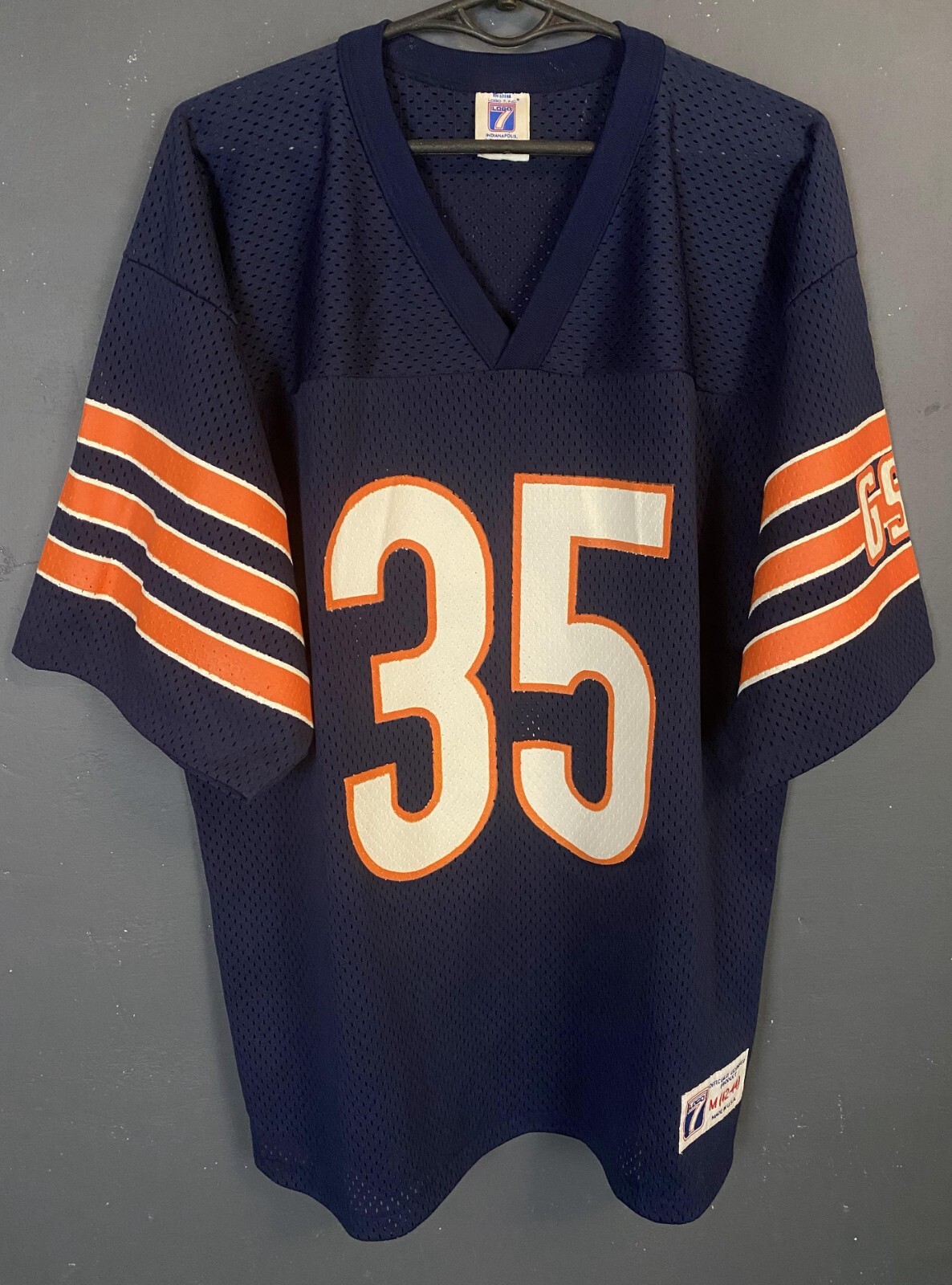 NFL CHICAGO BEARS スタジャン SEARS BOYS Vintage NFL Chicago Bears Chalk Line Fanimation Football