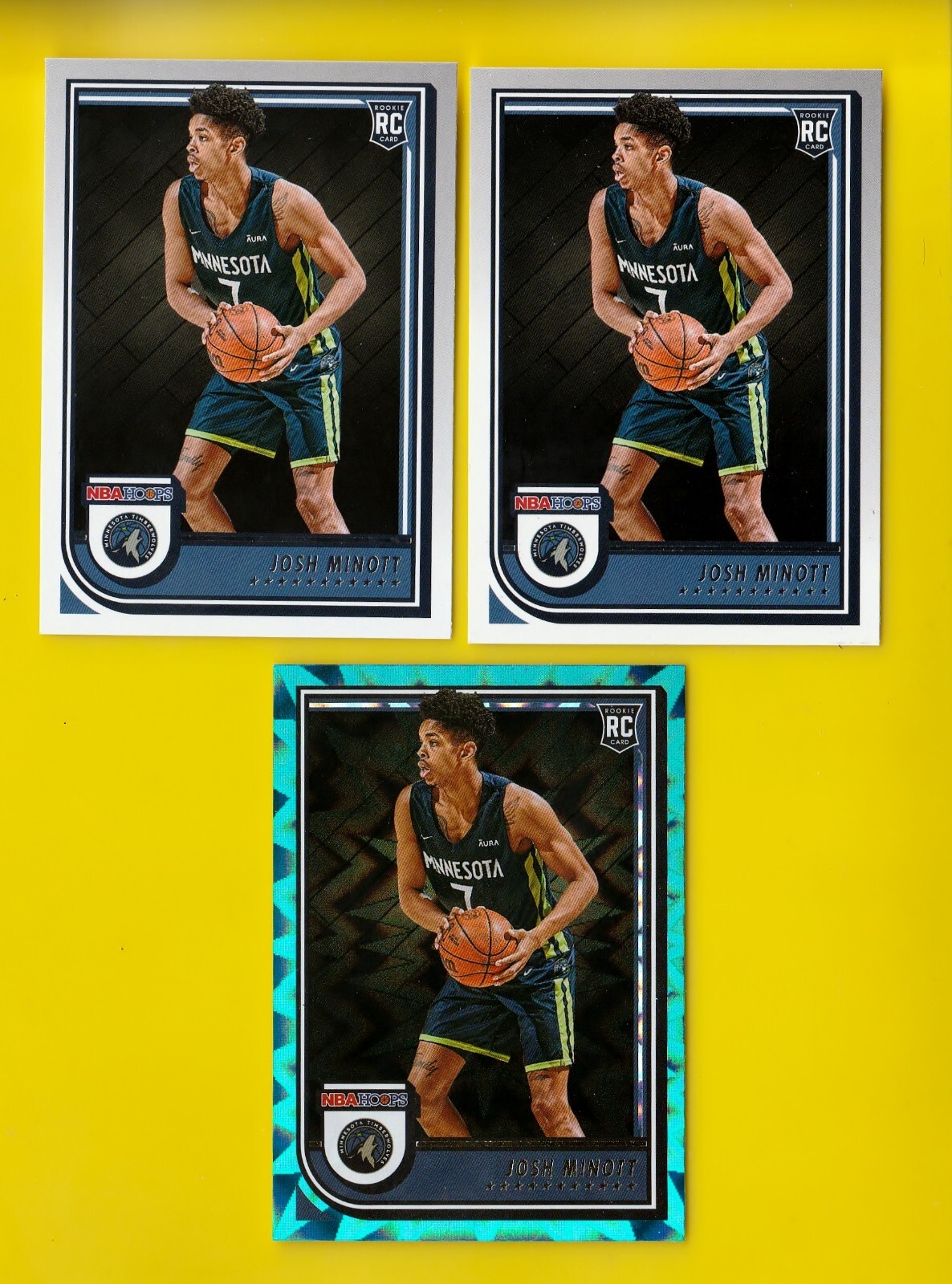 Josh Minott Rookie Auto RC など6枚セット 2022-23 NBA HOOPS 278 JOSH MINOT RC TEAL EXPLOSION + 2 BASE