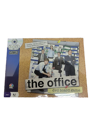 The Office DVD Board Game by Pressman (2008) NEW SEALED Dwight Schrute Jim Pam
