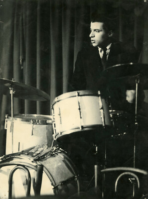 "Buddy RICH" Photo argentique originale Joan VAN DER KEUKEN fin 50