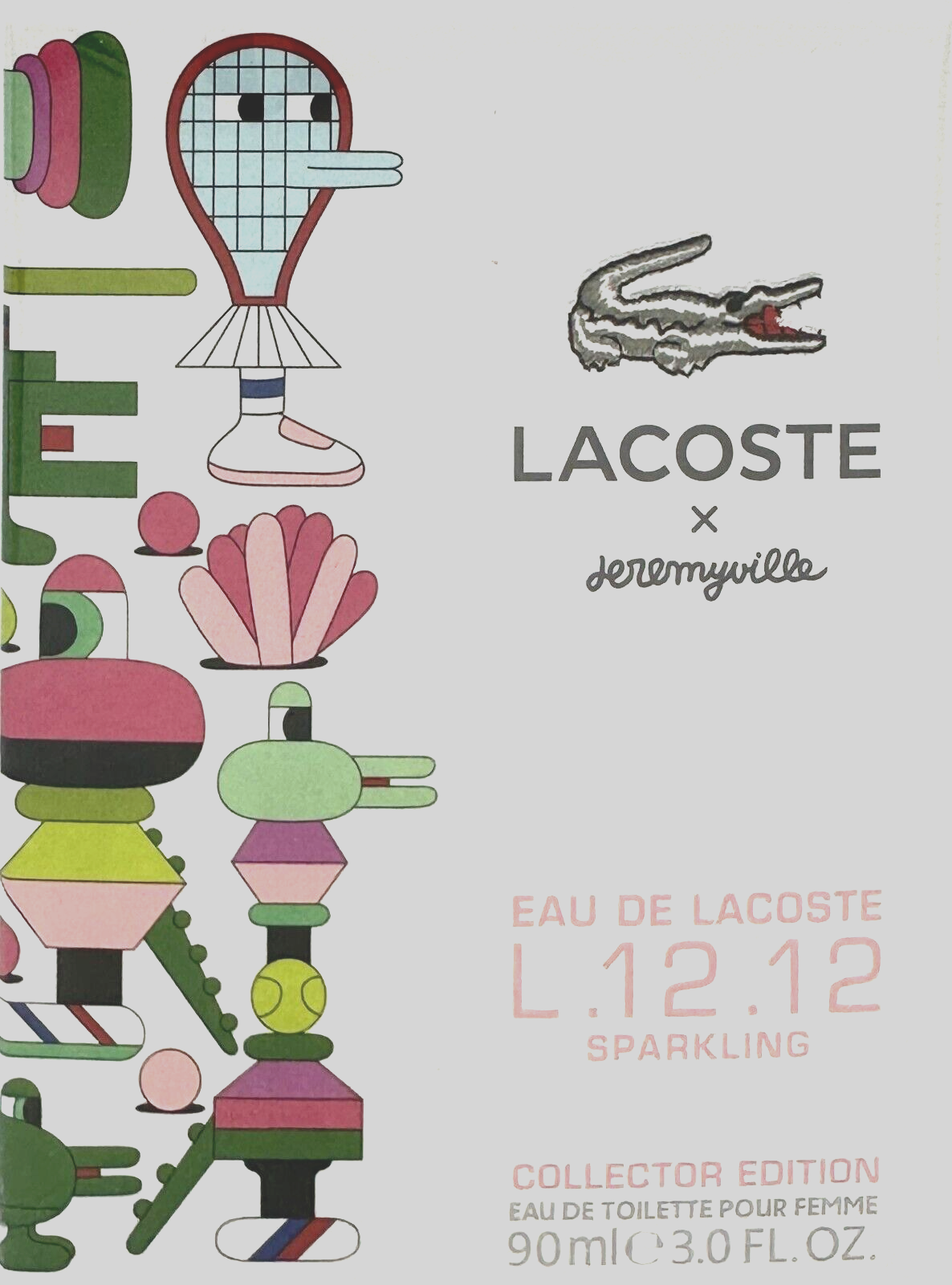 即完売品　Lacoste x Jeremyville CROCO SERIES Lacoste Men's CROCOSERIES JEREMYVILLE Croc Polo Shirt