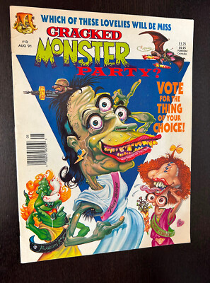 CRACKED MAGAZINE MONSTER PARTY #13 (Major Comics 1991)