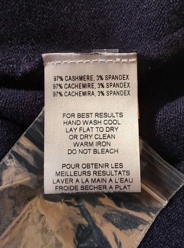 PETER MILLAR PETER MILLAR ARTISAN CRAFTED CASHMERE FLEX CREW IN NAVY SIZE S. $548.