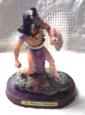 Native Warrior Statue By Amy & Addy, The Wildwest Collection