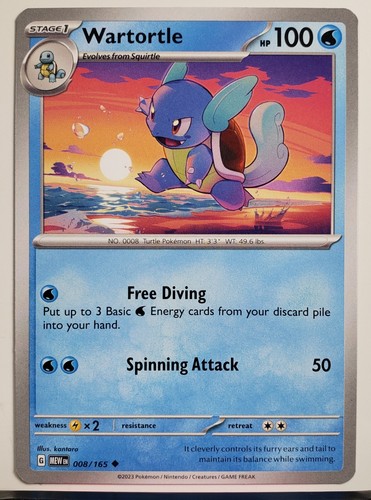 2023 ポケモンカード Wartortle ホロカード Wartortle 002/032 Holo CLK Classic Collection 2023 Japanese