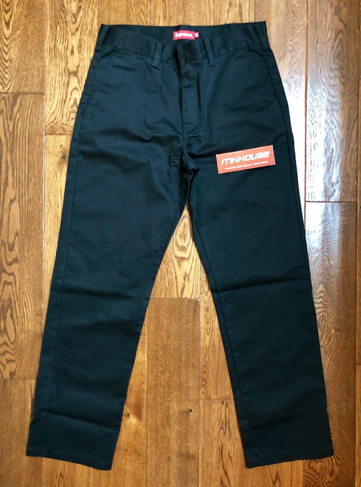 New Supreme Work Pant Pants Black Cotton Twill Spring Summer New Supreme Work Pant Pants Black Cotton Twill Spring Summer