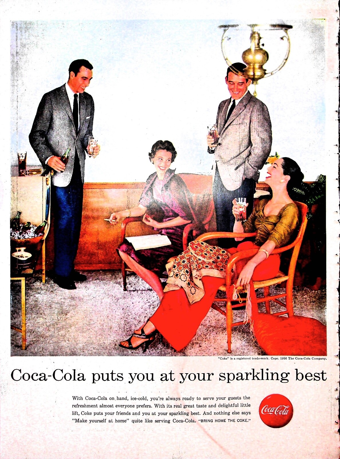 コカ・コーラ - 1955 & 1956 Coca-Cola framed poster ad $_57.JPG?set_id=880000500F