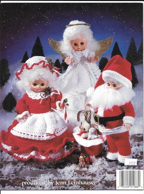 Crocheted Christmas Dolls - American School of Needlework - 13