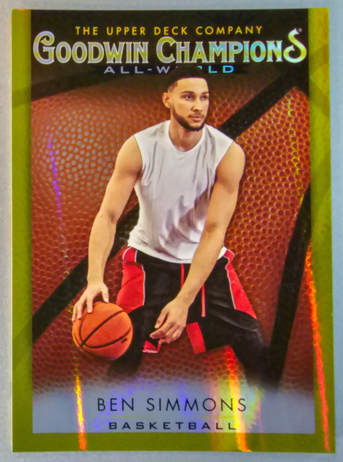 Ben Simmons 2021 Upper Deck Goodwin Champions All World