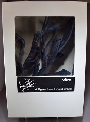 RARE VITRA 6 BLACK ALGUES RONAN & ERWAN BOUROULLEC DIVIDERS SCULPTURE KIT NEW NR