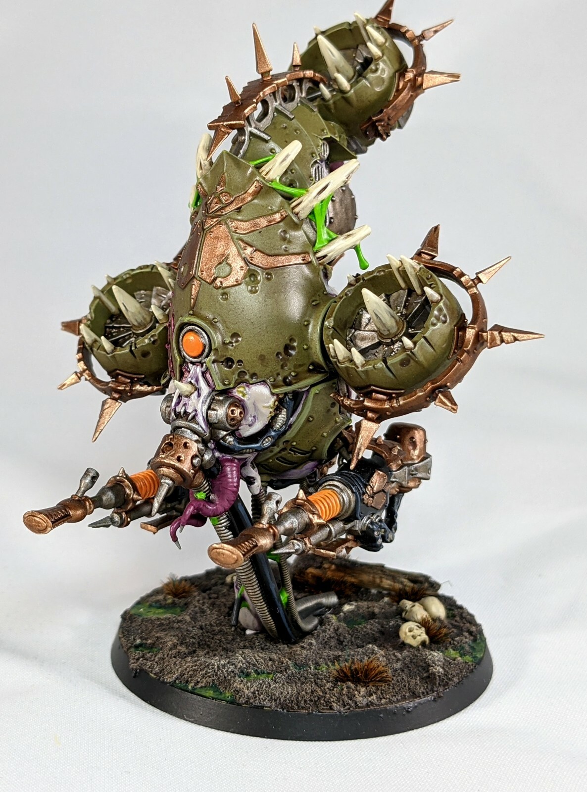 ウォーハンマー デスガード FOETID BLOAT-DRONE Death Guard - Foetid Bloat-drone - teilweise bemalt | eBay