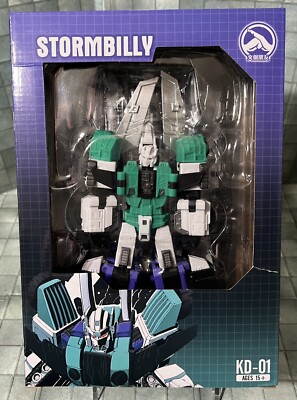 Transformers Make Friends Studio KD-01 Stormbilly Sixshot - NEW/SEALED