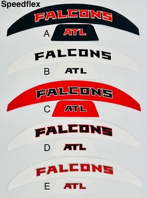 Falcons Full Size SpeedFlex 3D Helmet Bumpers