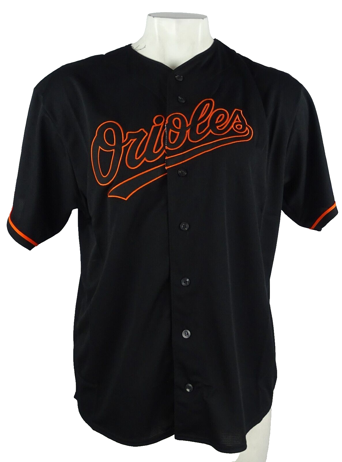 希少！Orioles majestic MLB オリオールズ　MARKAKIS Mens Majestic Orange Orioles Markakis #23 CRUZ T Shirt