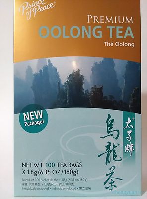 Prince of Peace - Premium Oolong Tea 100 Tea Bags - BUY 2 GET 2 FREE