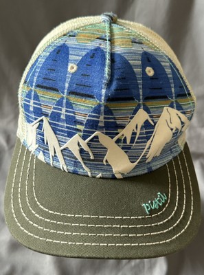 Gray Womens  Pistil Designs McKinley Trucker Baseball Hat Cap Mesh Snapback Nice