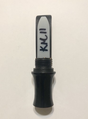 Kirk McCullough-X-MAKER Threaded CUT-DOWN Duck Call. Ivory
