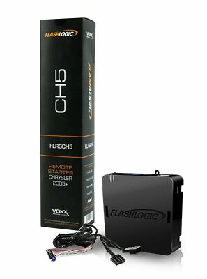 Flashlogic Remote Start System for Chrysler Dodge Jeep Ram FLRSCH5 Plug & Play