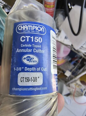 Champion Annular Cutter 1 3/8'' CT150 Free Ship