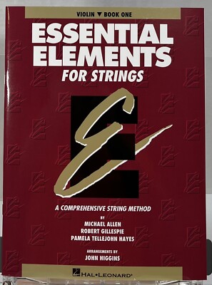 Essential Elements for Strings - Violin Book 1 String Method Hal Leonard