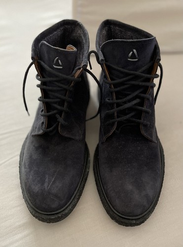 Black Suede Size 9 Made In Italy. Waterproof