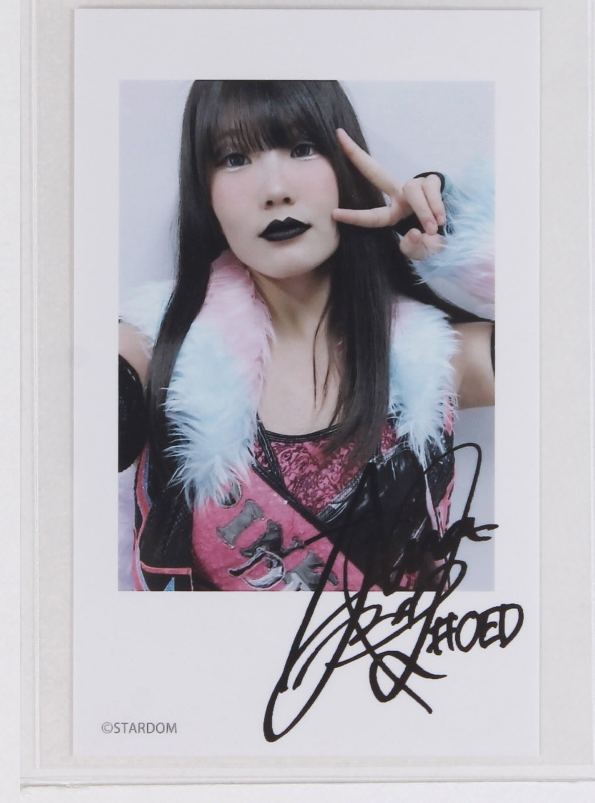 Rina - Stardom trading mini photo style card | eBay