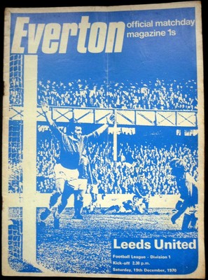 Everton v Leeds United    19-12-1970