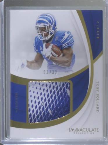 2019 Panini Immaculate Collection Collegiate Tony Pollard #32