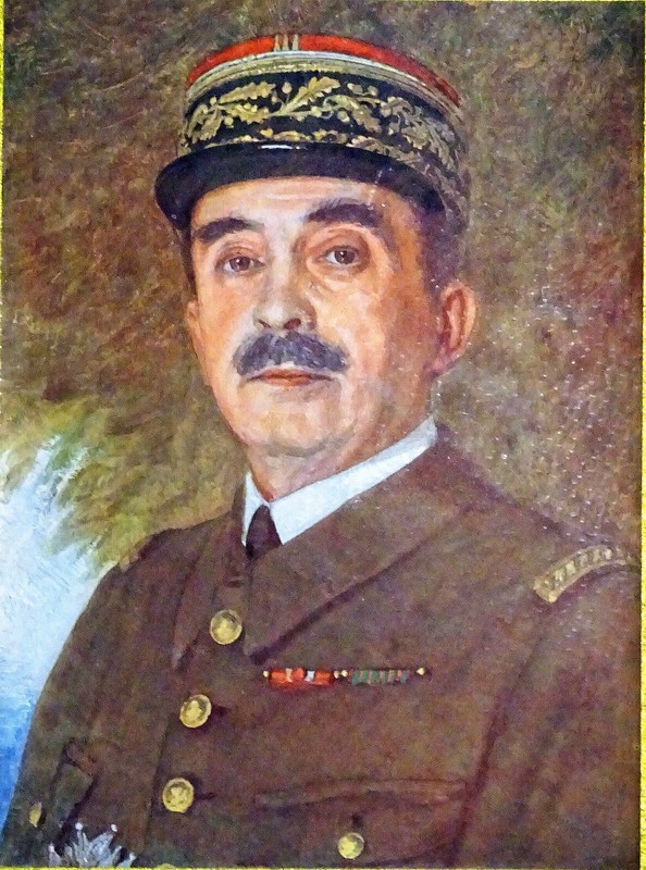 Guerre Mondiale 1914/1918 - Portrait De General Bineau - Grande Planche Couleur